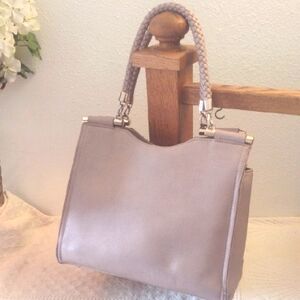 Taupe Satchel